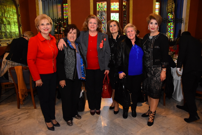 Young Women Christian Association lunch at Villa Linda Sursock